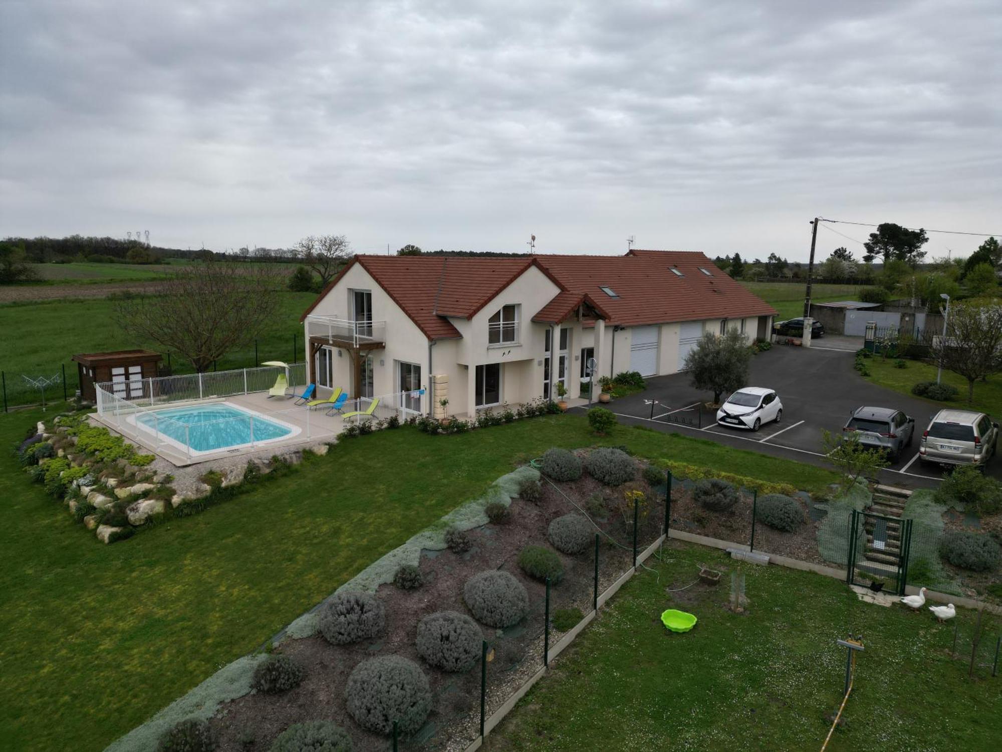 Gite Montgolfiere 6 Personnes Châtellerault Buitenkant foto